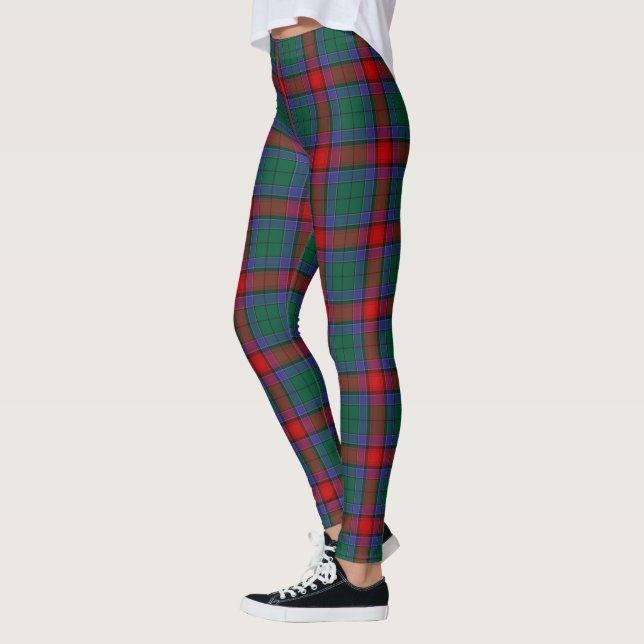 Clan Jardine Scotstee Robe Tartan Leggings pour Fe (Gauche)