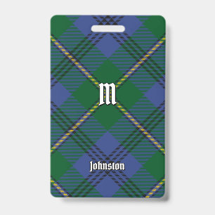 Clan Johnston Tartan Badge