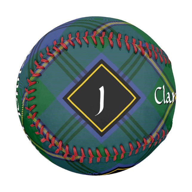 Clan Johnston Tartan Baseball (Vorderseite Links)