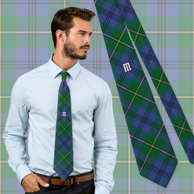 Clan Johnston Tartan Cravate (Créateur téléchargé)