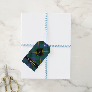 Clan Johnston Tartan Gift Tags Geschenkanhänger