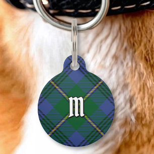 Clan Johnston Tartan Pet ID Tag Haustiermarke