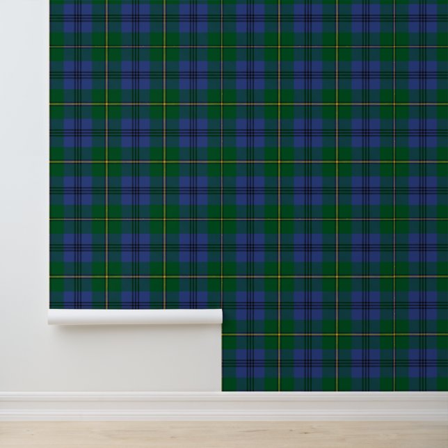 Clan Johnston Tartan Tapete (Anwendung)