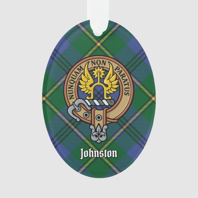 Clan Johnston Wappen Ornament (Vorderseite)