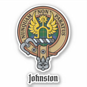 Clan Johnston Wappen Sticker