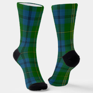 Clan Johnstone Tartan Socken