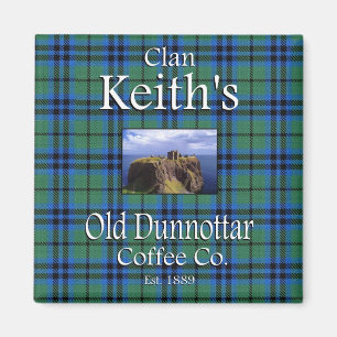 Clan-Keith alter Dunnottar Magnet Kaffee-Co.