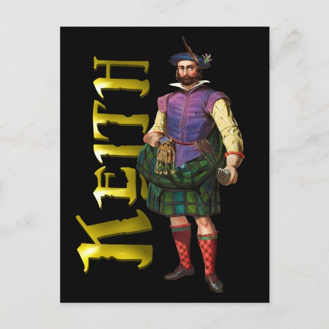 Clan Keith Highland Dream Postkarte (Vorderseite)