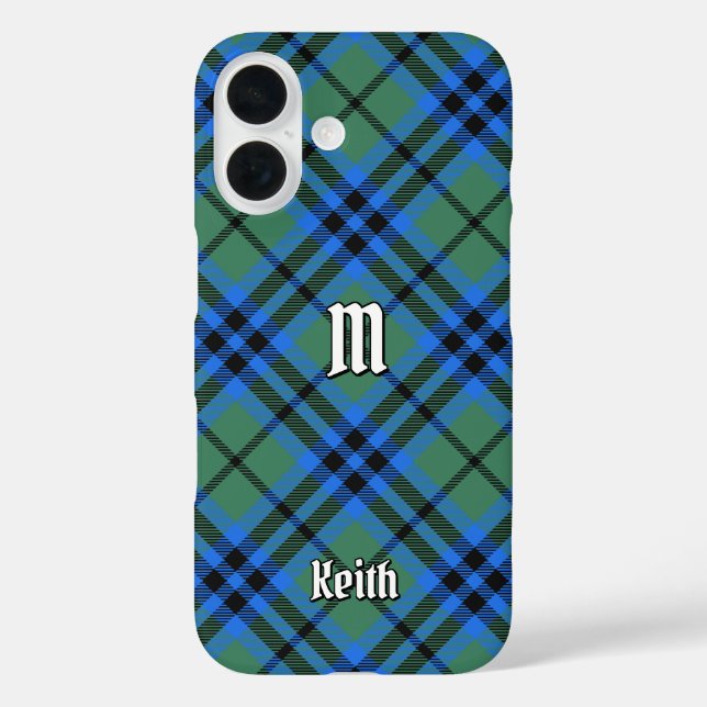 Clan Keith Tartan Coque-Mate coque iphone (Verso)