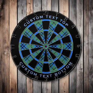 Clan Keith Tartan Dart Board Dartscheibe