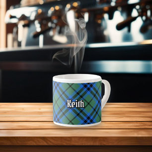 Clan Keith Tartan Espresso Cup Espressotasse