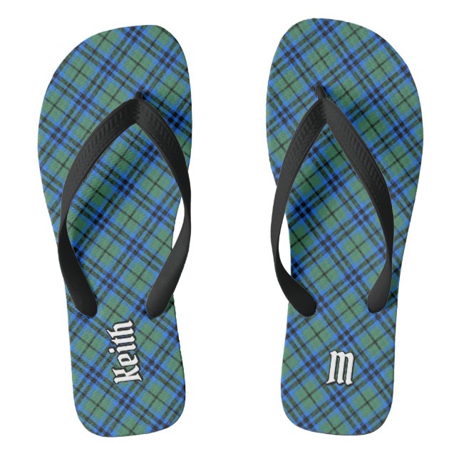 Clan Keith Tartan Flip Flops (Fußbett)