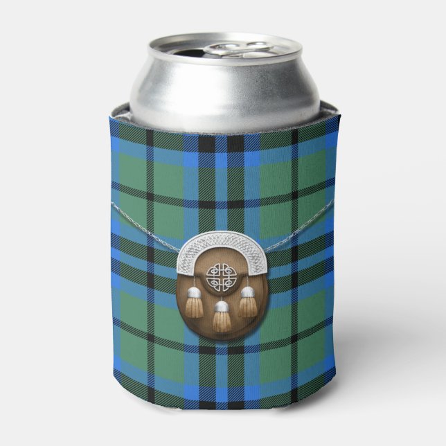 Clan Keith Tartan und Sporran Dosenkühler (Kanne Vorderseite)