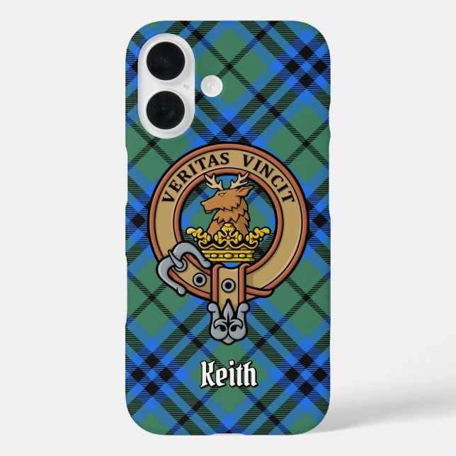 Clan Keith Wappen Case-Mate iPhone Case (Rückseite)