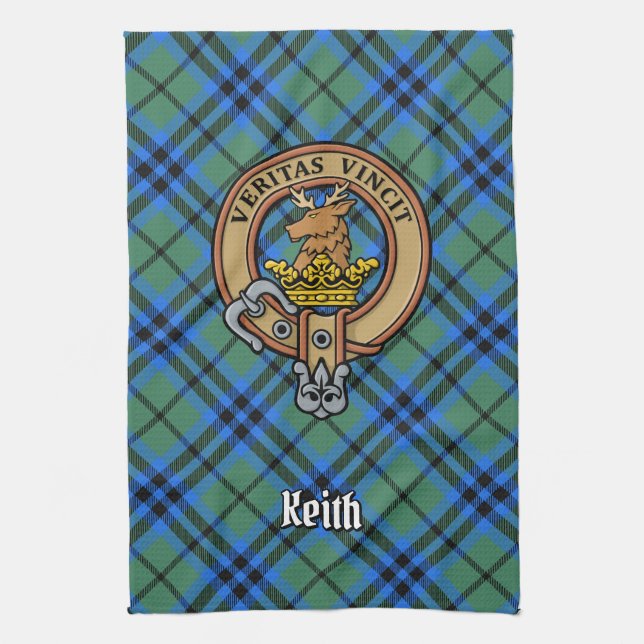 Clan Keith Wappen Küchentücher (Vertikal)