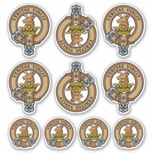 Clan Keith Wappen Sticker Set