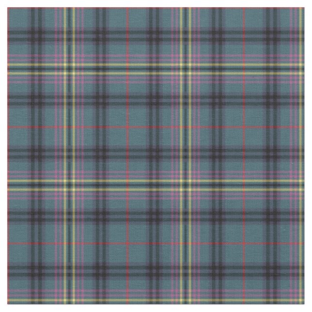 Clan Kennedy Ancient Tartan Stoff (Nahaufnahme)