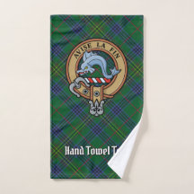 Clan Kennedy Crest sur Tartan