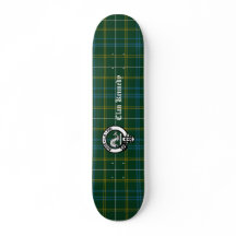 Clan Kennedy Wappen Abzeichen & Tartan