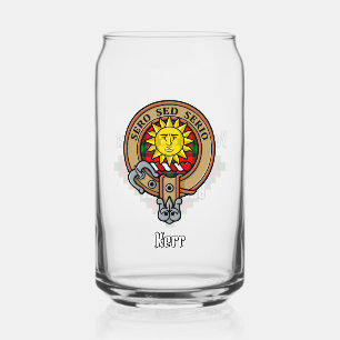 Clan Kerr Crest sur Tartan