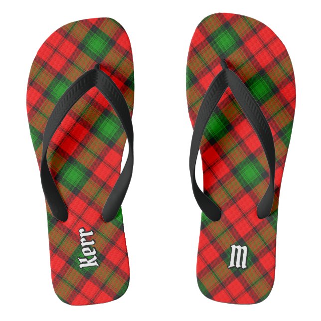 Clan Kerr Tartan Flip Flops (Fußbett)