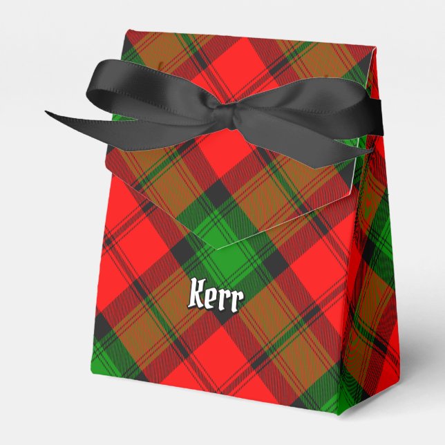 Clan Kerr Tartan Geschenkschachtel (Vorderseite)