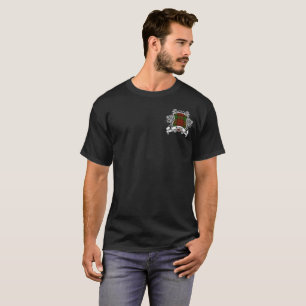 Clan Kerr Tartan-Schild-T-Shirt T-Shirt