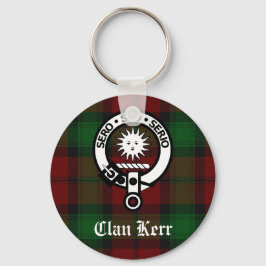 Clan Kerr Wappen Abzeichen Tartan Schlüsselanhänger