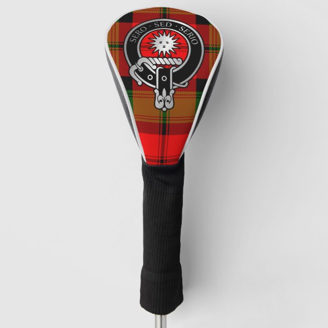 Clan Kerr Wappen & Tartan Golf Head Cover Golf Headcover (Vorderseite)