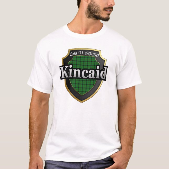 Clan Kincaid Schottland Tartan-Dynastie T-Shirt (Vorderseite)