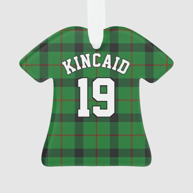 Clan Kincaid Tartan Christmas Jersey (dos)