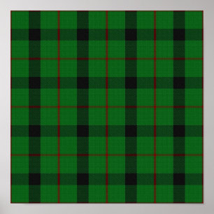 Clan Kincaid Tartan - Digitaler Download Poster
