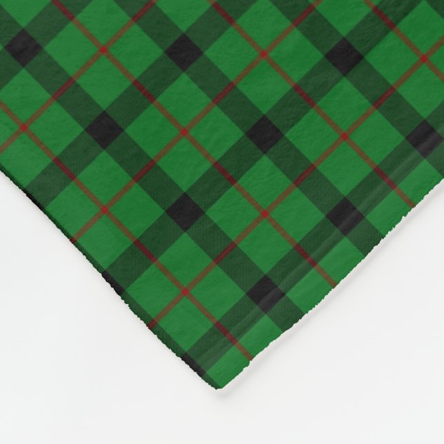 Clan Kincaid Tartan Fleecedecke (Ecke)