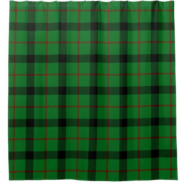 Clan Kincaid Tartan Kariert Duschvorhang (Vorderseite)