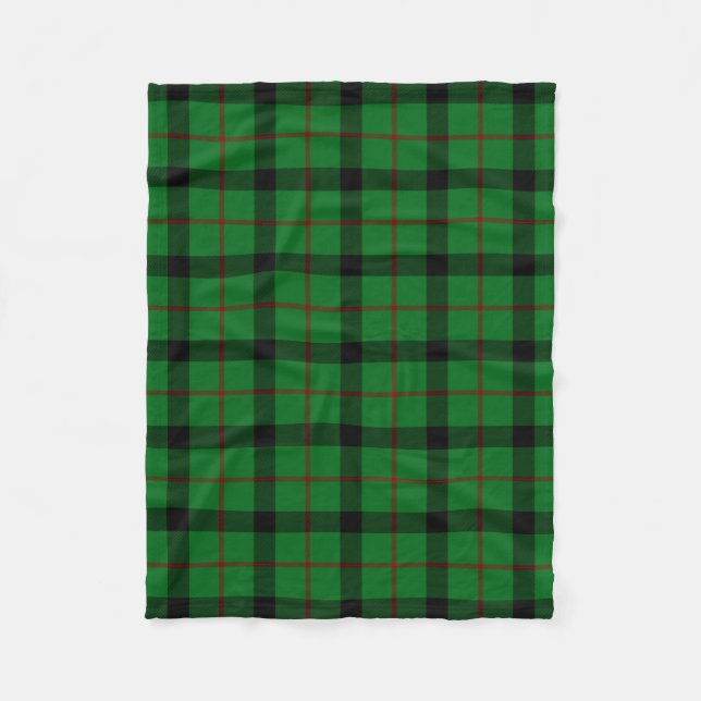 Clan Kincaid Tartan Kariert Fleecedecke (Vorderseite)