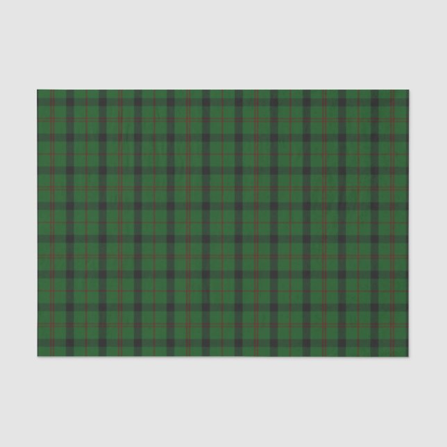 Clan Kincaid Tartan Kariertes Gewebepapier Seidenpapier (Vorderseite)