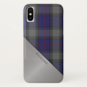 Clan Kinnaird Tartan Plaid iPhone X coque