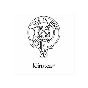 Clan Kinnear Wappen Gummistempel
