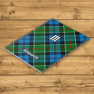 Clan Kirkpatrick Tartan Notizblock
