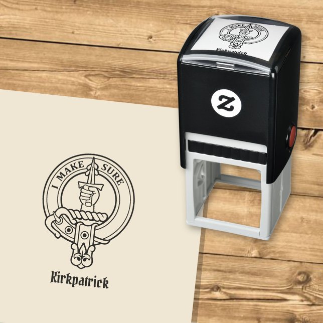 Clan Kirkpatrick Wappen Permastempel (Von Creator hochgeladen)