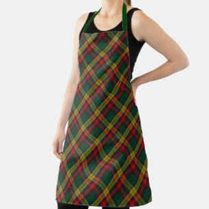 Clan Koch Buchanan Tartan Kariertes Muster Schürze