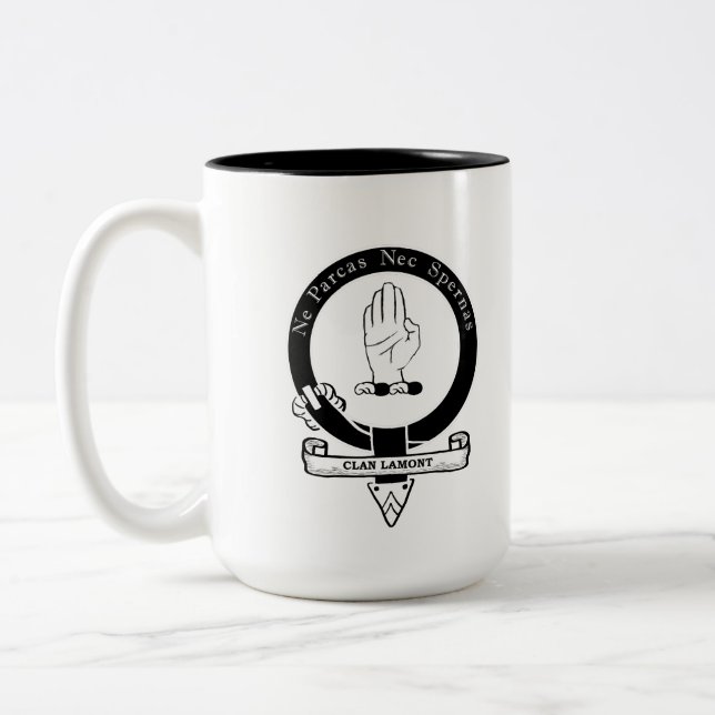 Clan Lamont Inspired Coffee Tea Mug (Gauche)