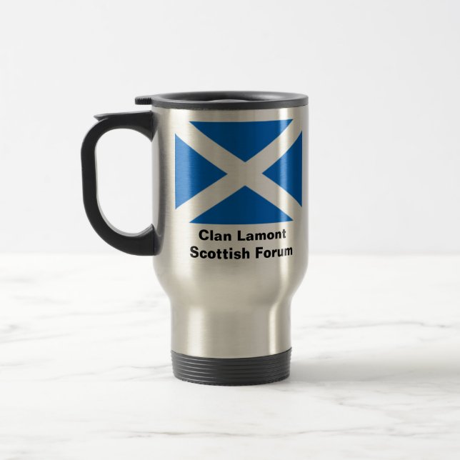 Clan Lamont schottische Forum-Reise-Tasse Reisebecher (Links)
