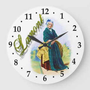 Clan Lamont Scottish Dream Clock Große Wanduhr