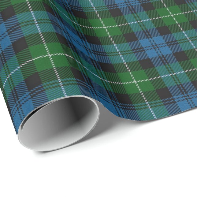 Clan Lamont ScottishTartan Geschenkpapier (Rolleneckpunkt)