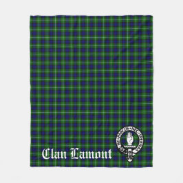 Clan Lamont Tartan Fleecedecke