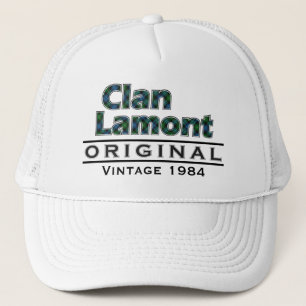 Clan Lamont Vintag anpassen Truckerkappe