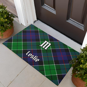 Clan Leslie Hunting Tartan Fußmatte
