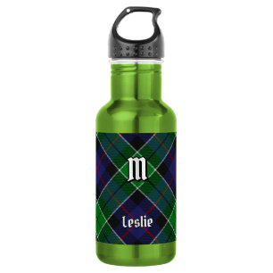 Clan Leslie Jagdtartan Edelstahlflasche