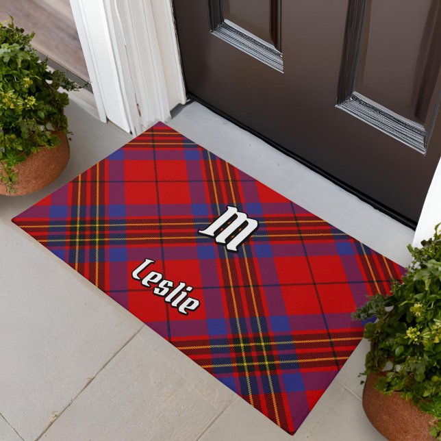 Clan Leslie Red Tartan Fußmatte (Von Creator hochgeladen)